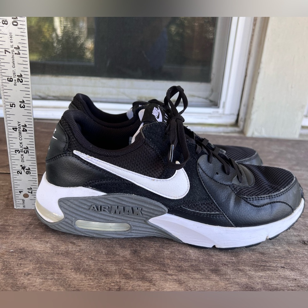 Nike Air Max Excee Womens Sneakers Black/White-Dark Grey Size 11 CD4165-001 - Picture 13 of 16